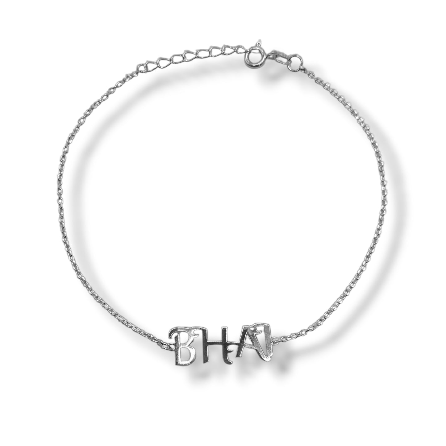 Silver BHAI  Rakhi Bracelet