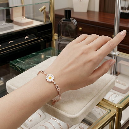 Blossom & Bound Bohemian 925 Silver Bracelet