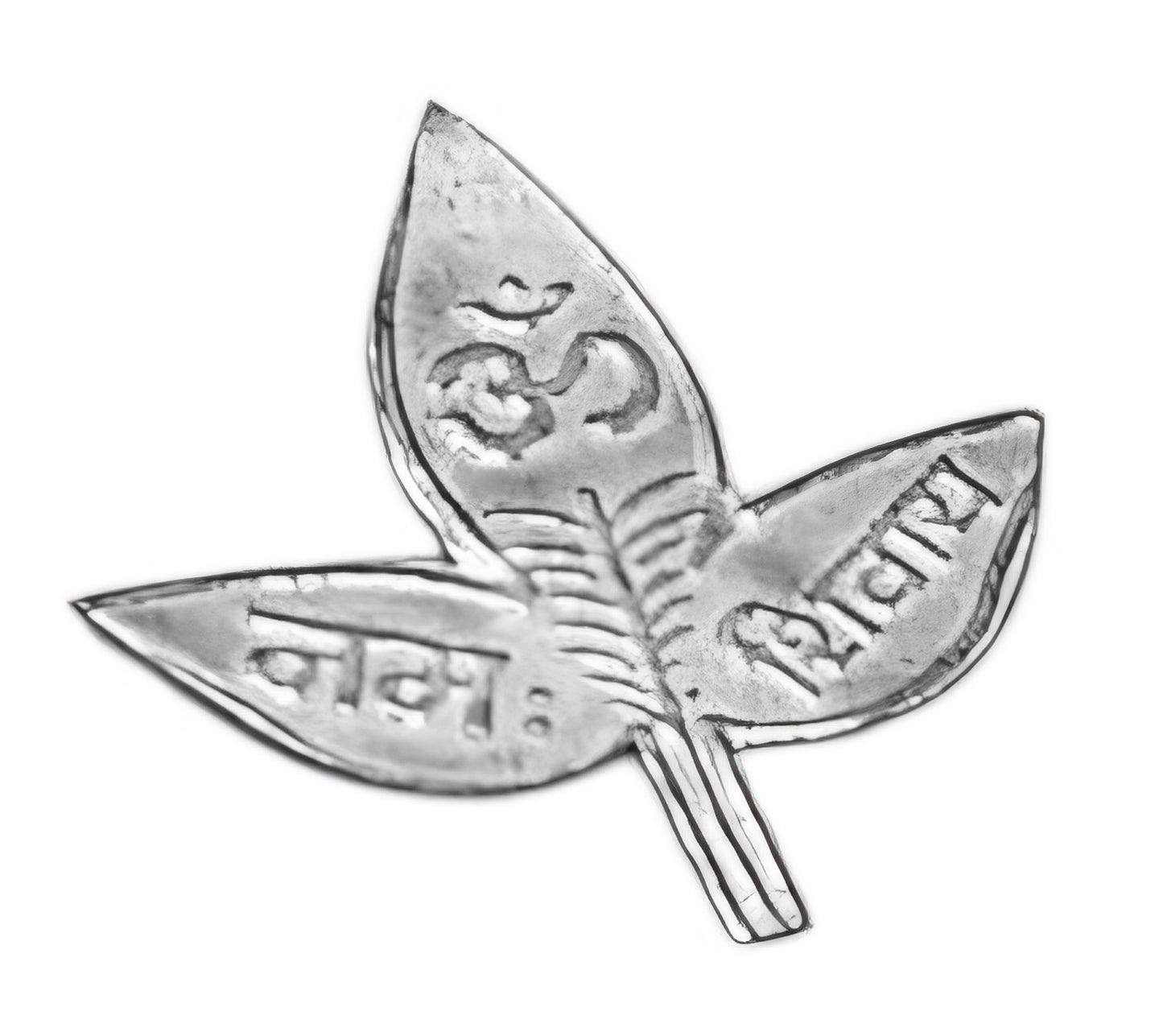 Silver Bilipatra Bel patra Single Piece (Small)