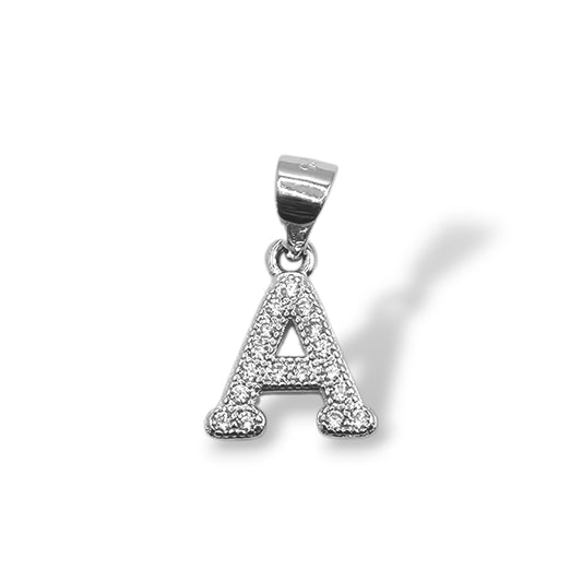Aura A Silver Pendant