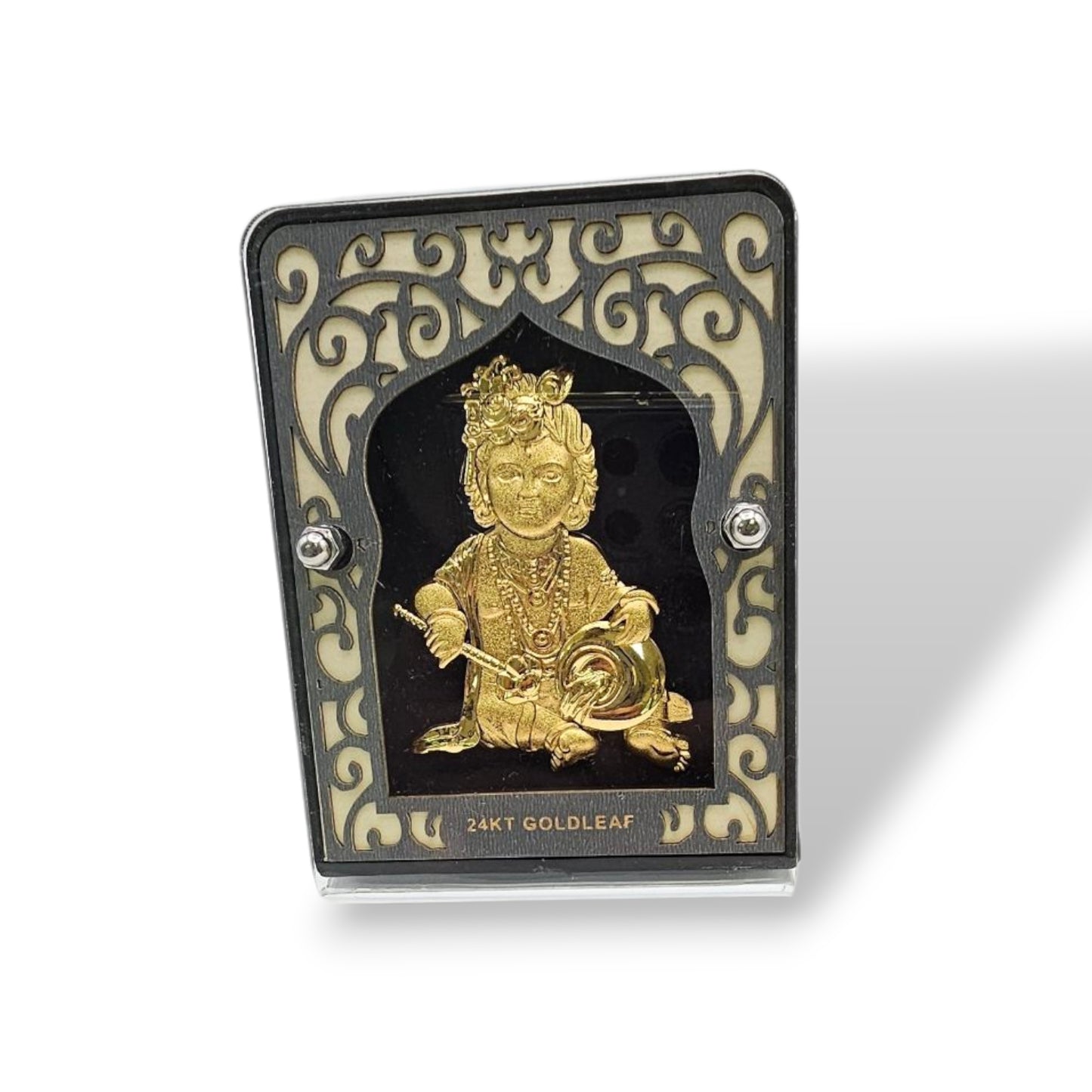 24K Gold Leaf Bal Gopal Frame