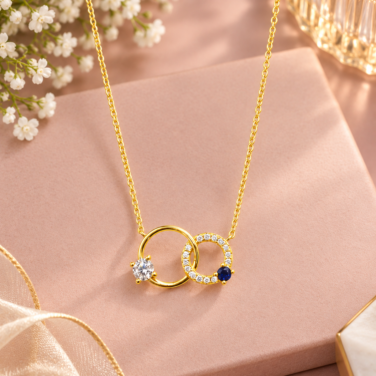 Interlocking Love Necklace