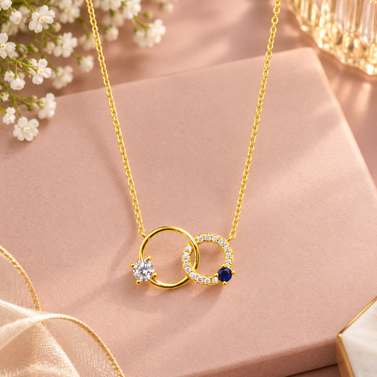 Interlocking Love Necklace