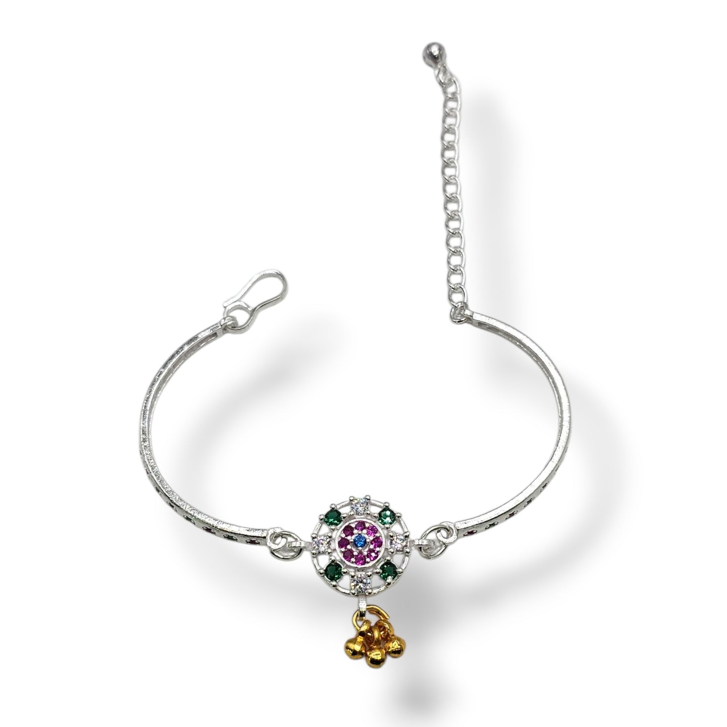 Tiny Treasures Silver Baby Shower Rakhi