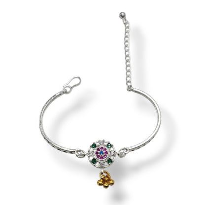 Tiny Treasures Silver Baby Shower Rakhi