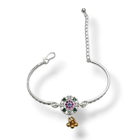 Tiny Treasures Silver Baby Shower Rakhi