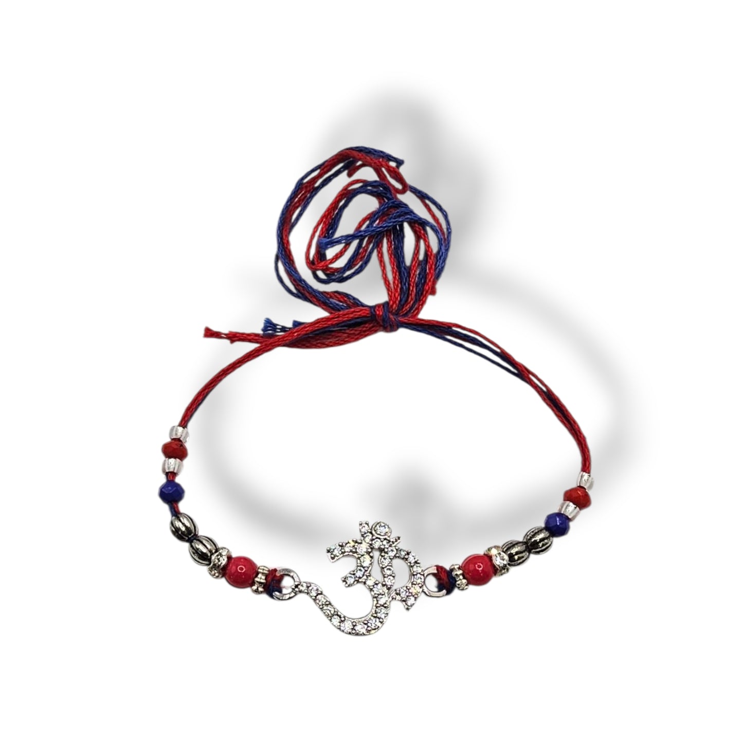 Vedic Om Heritage Silver Rakshabandhan Rakhi