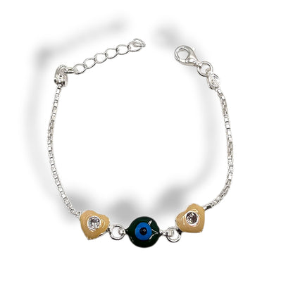 Nazar Protection Silver Rakhi