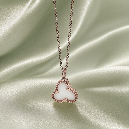 Rose Amore Murano Pendant With 925 Silver