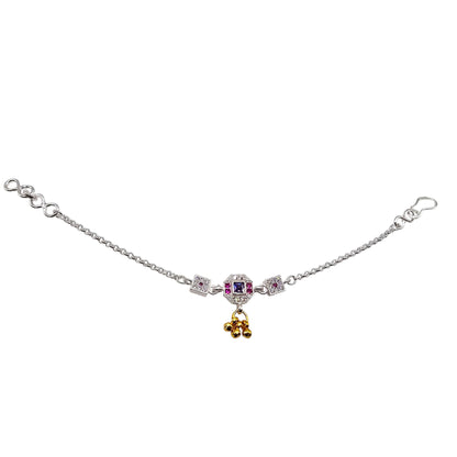 Blessed Beginnings Silver Baby Shower Rakhi