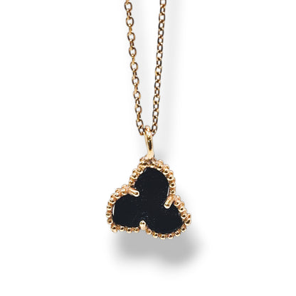 Noir Amore Murano Pendant With 925 Silver