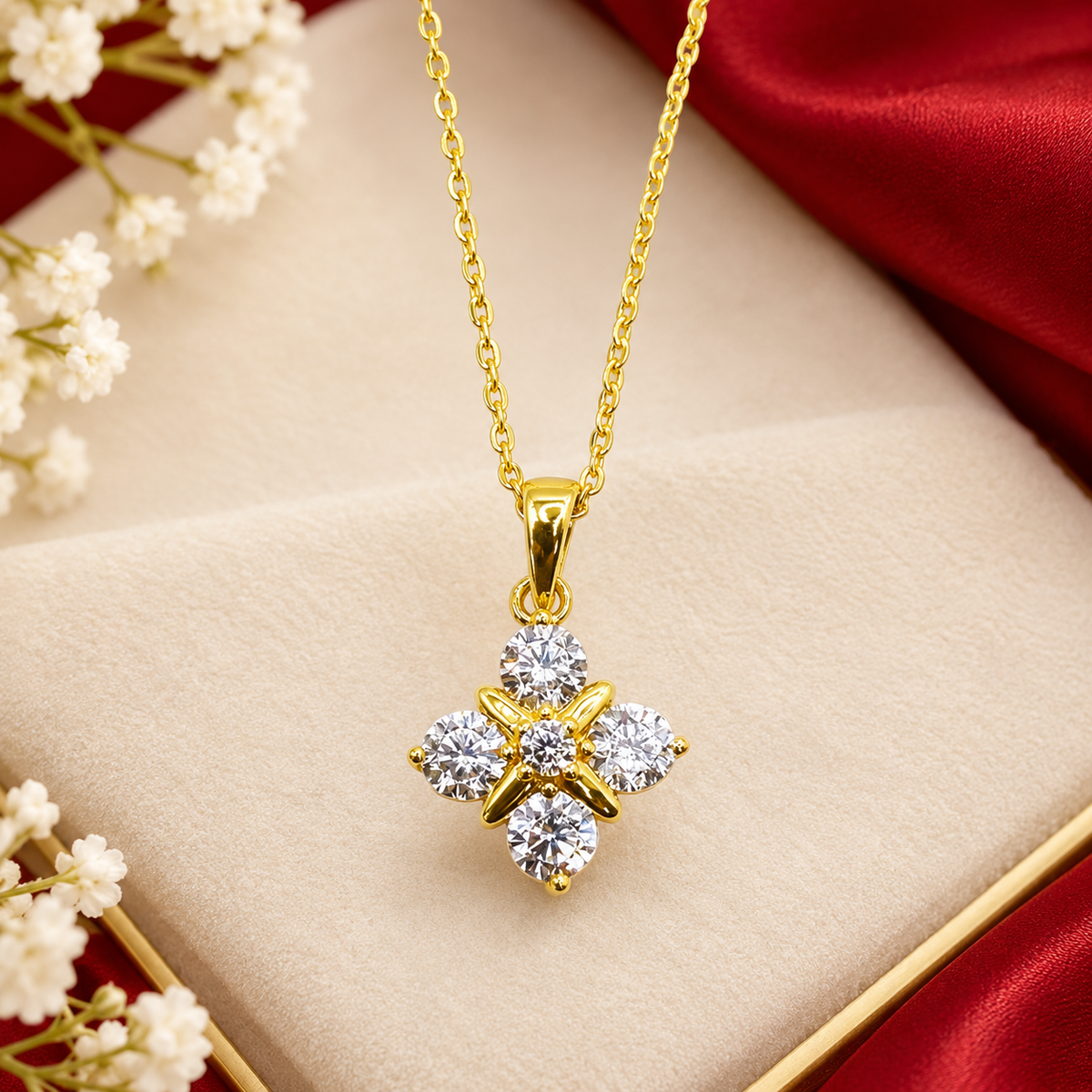Lumière Floral Necklace