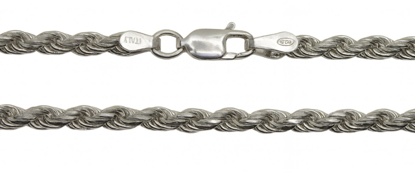 Eterno Italian Silver Unisex Chain