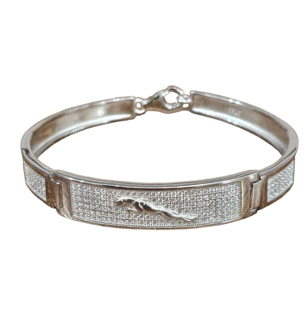 Silver Panther Prestige Men's Bracelet