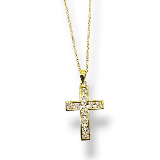 Luminous Cross Necklace