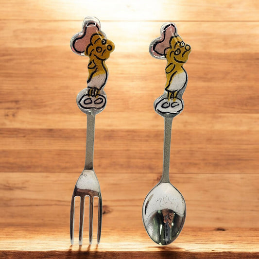 Little Buddy Silver Fork & Spoon Set