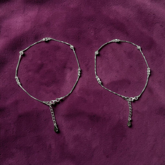 Moonlight Bead Women's Anklets