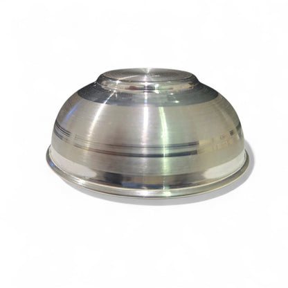 Annaprashan Small Silver Bowl, Spoon And Glass Set