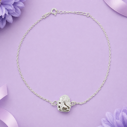 Silver Divine Ganesha Rakshabandhan Rakhdi
