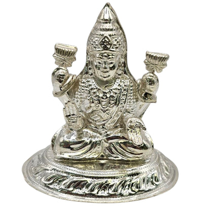 Silver Shree Lakshmi Idol