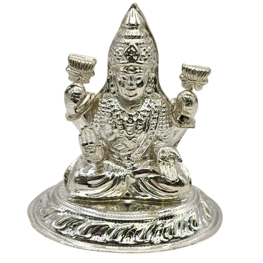 Silver Shree Lakshmi Idol