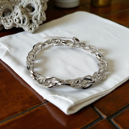 Silver unisex Bracelet
