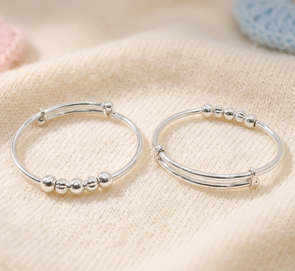 Twinkle Tots Silver Kids Bracelet