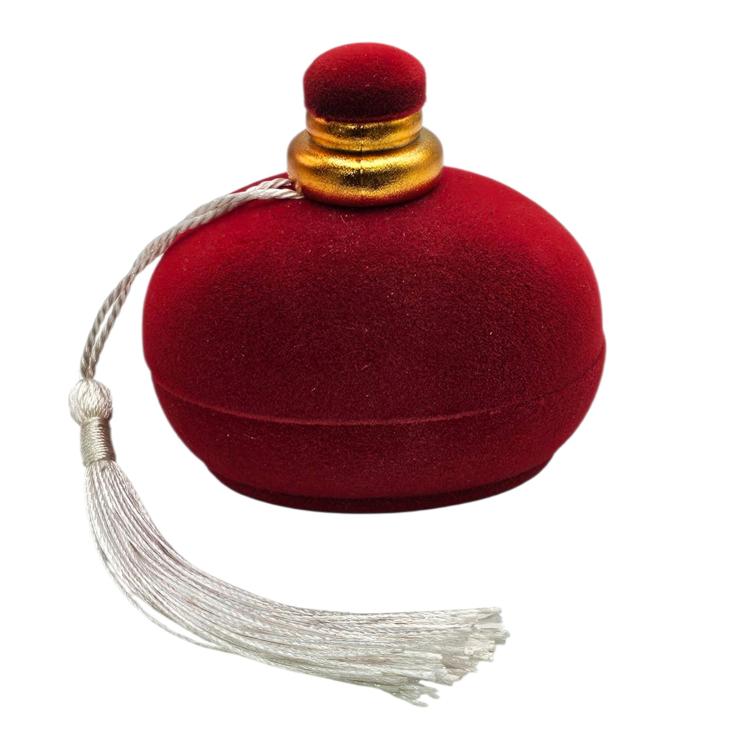 Ruby Crest Two-Ring Jewelry Box