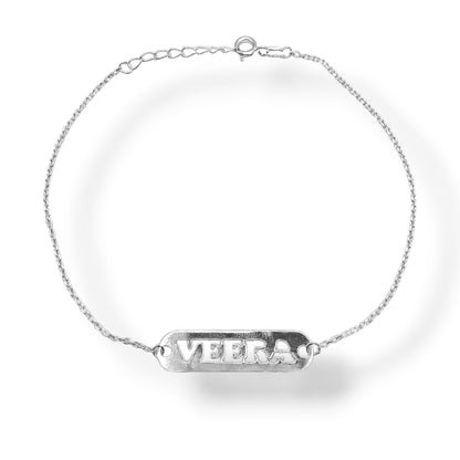 Veera 925 Silver Rakshabandhan Rakhi