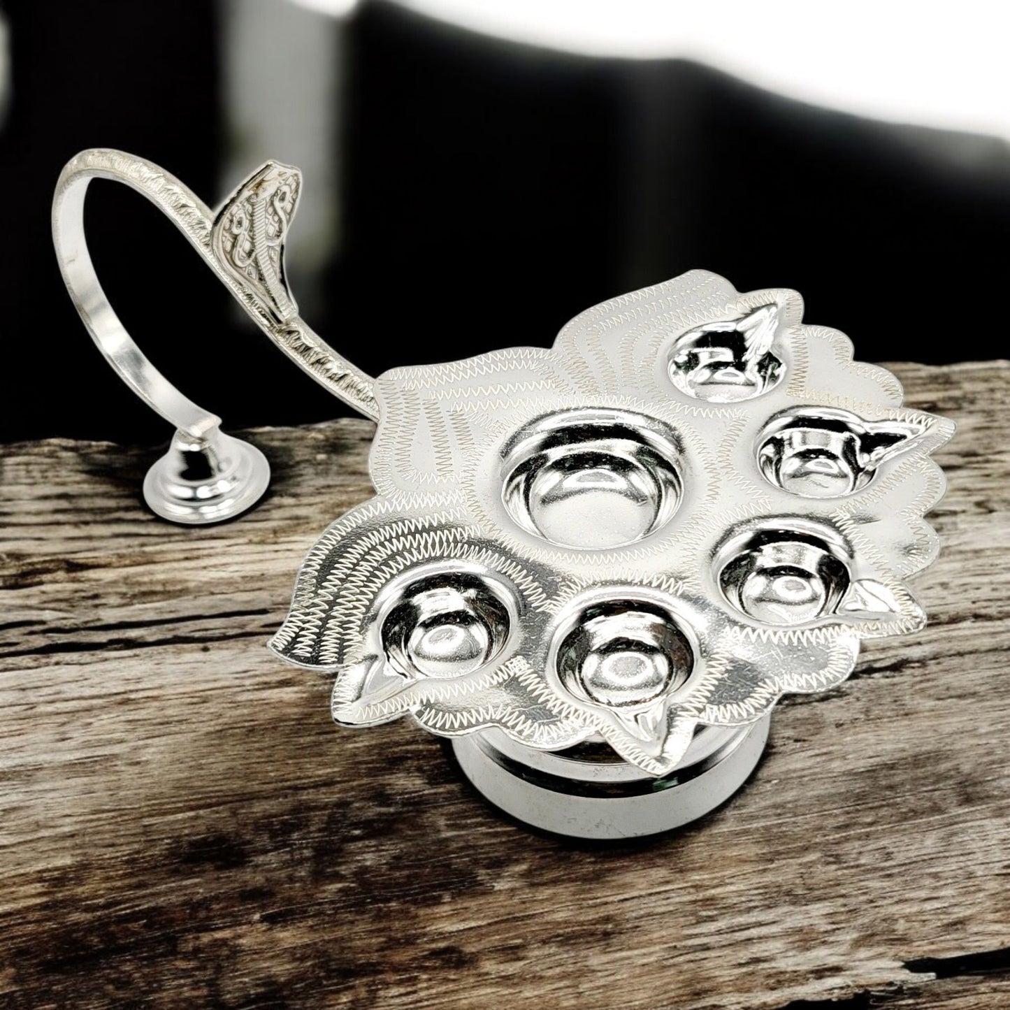 Pure Silver Panch Aarti