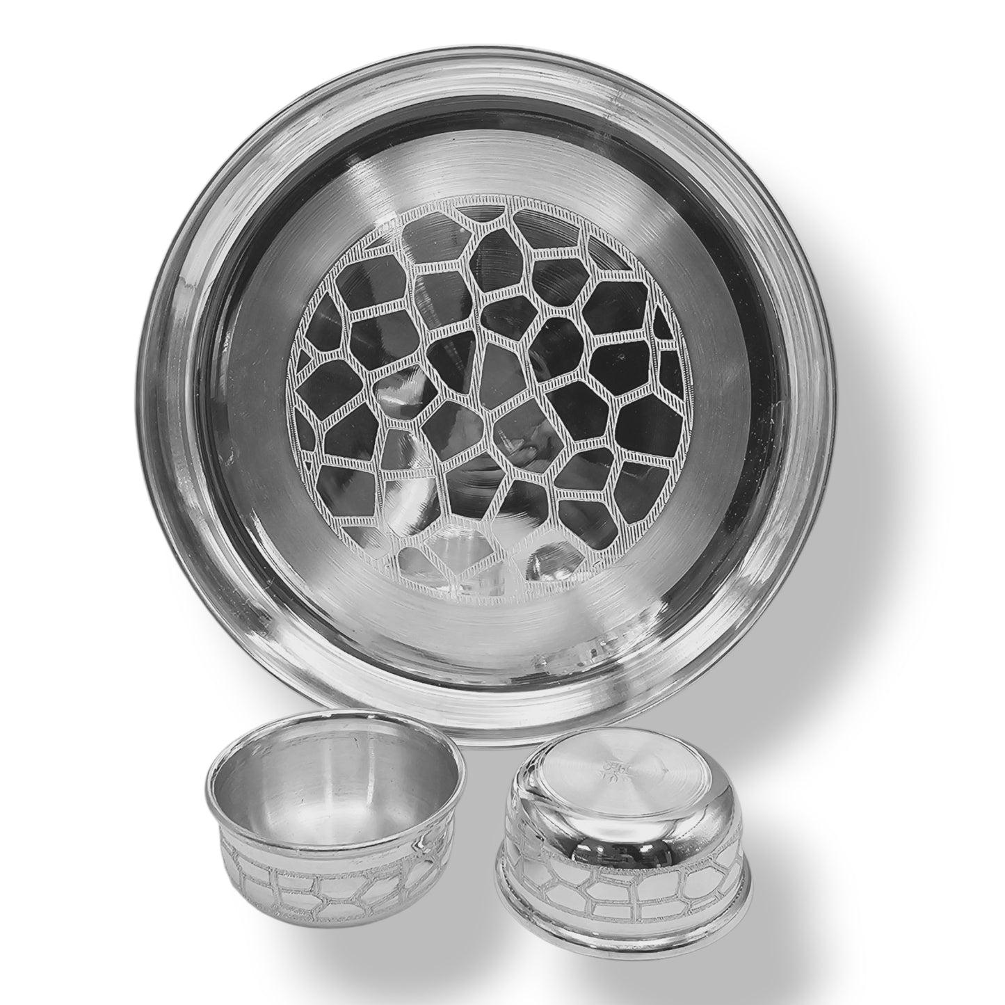 Mosaic Heritage Pure Silver Set