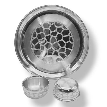 Mosaic Heritage Pure Silver Set