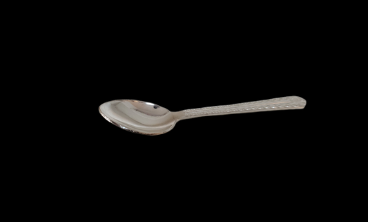 Silver Small and Medium Spoons