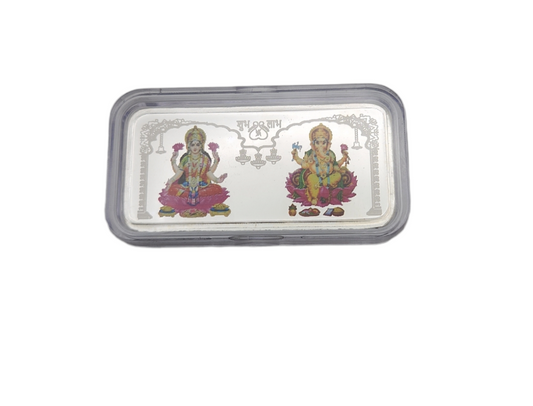 Silver Bar Ganesh laxmi